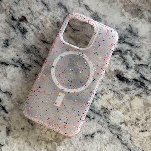 MagSafe otter box case sprinkles splatter print iPhone 13 Pro